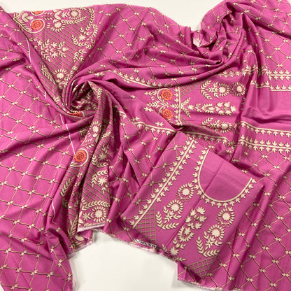 Nishat Digital Printed Linen Shirt-1PC