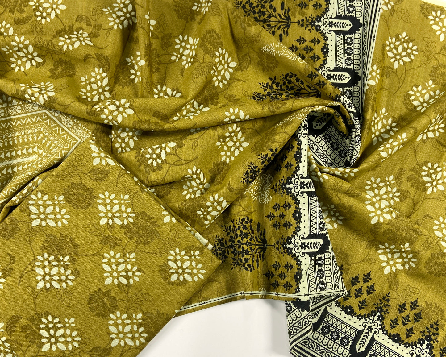 Beechtree Digital Printed Khaddar Shirt-1PC