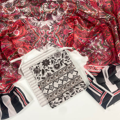 Charizma Premium Digital Printed Lawn 3PC