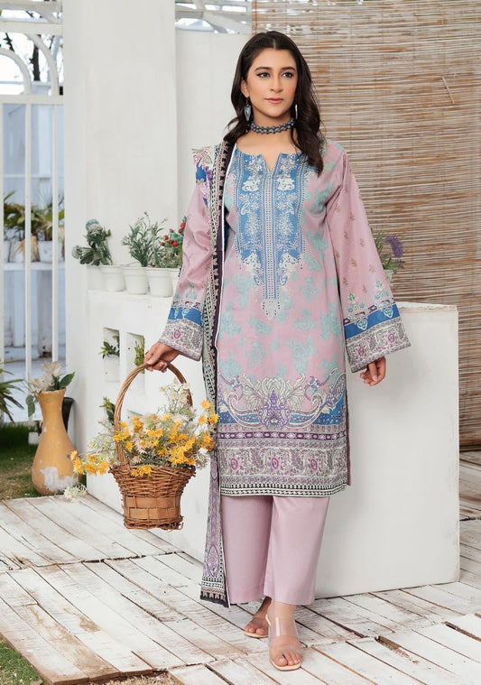 Safa Noor By Nigar Print Lawn 3-PC