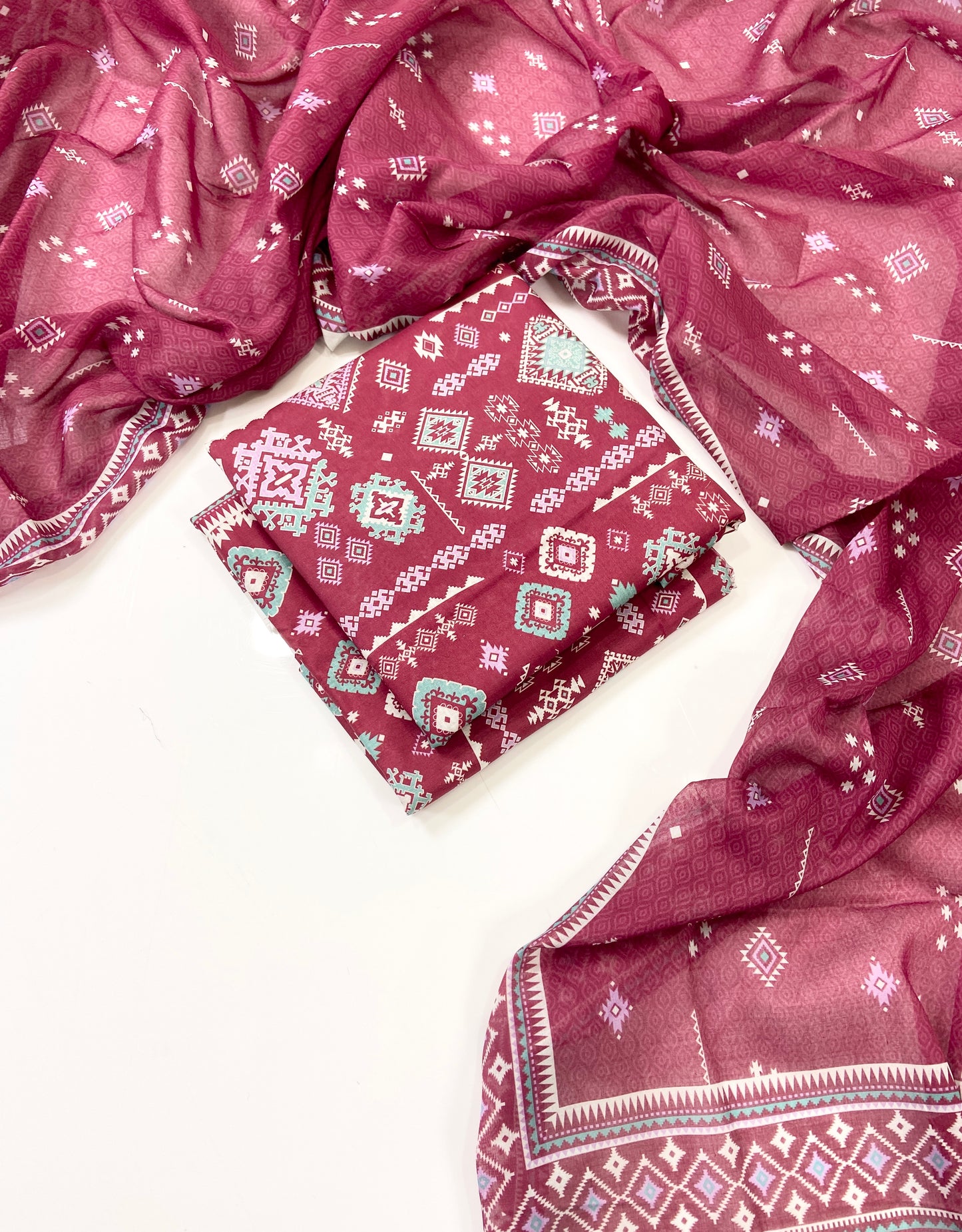 Bin Saeed Digital Printed Lawn 3PC