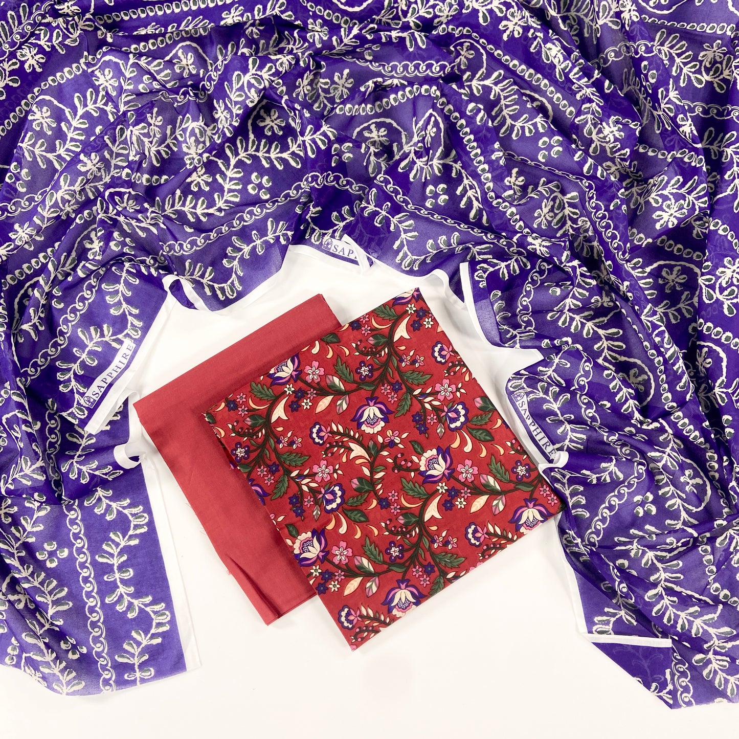 Sapphire Day to Day Digital Printed Lawn 3PC