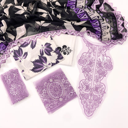 Mahnur Emb Luxury Lawn-3PC