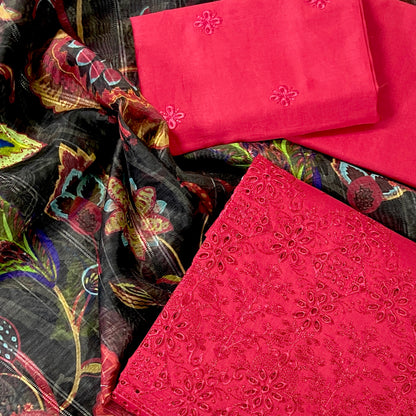 Chikenkari Anaya Noor Lawn 3-PC