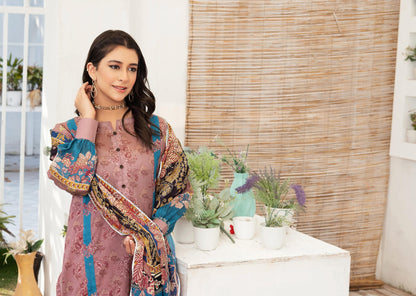 Safa Noor By Nigar Print Lawn 3-PC