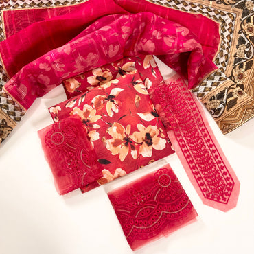 Baroque By Anaya Noor Embroidered 3PC