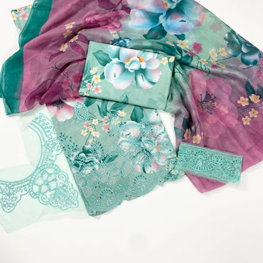Iznik Emb Luxury Lawn-3PC