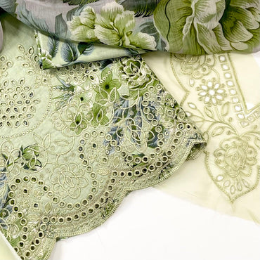 Iznik B Emb Luxury Lawn 3PC