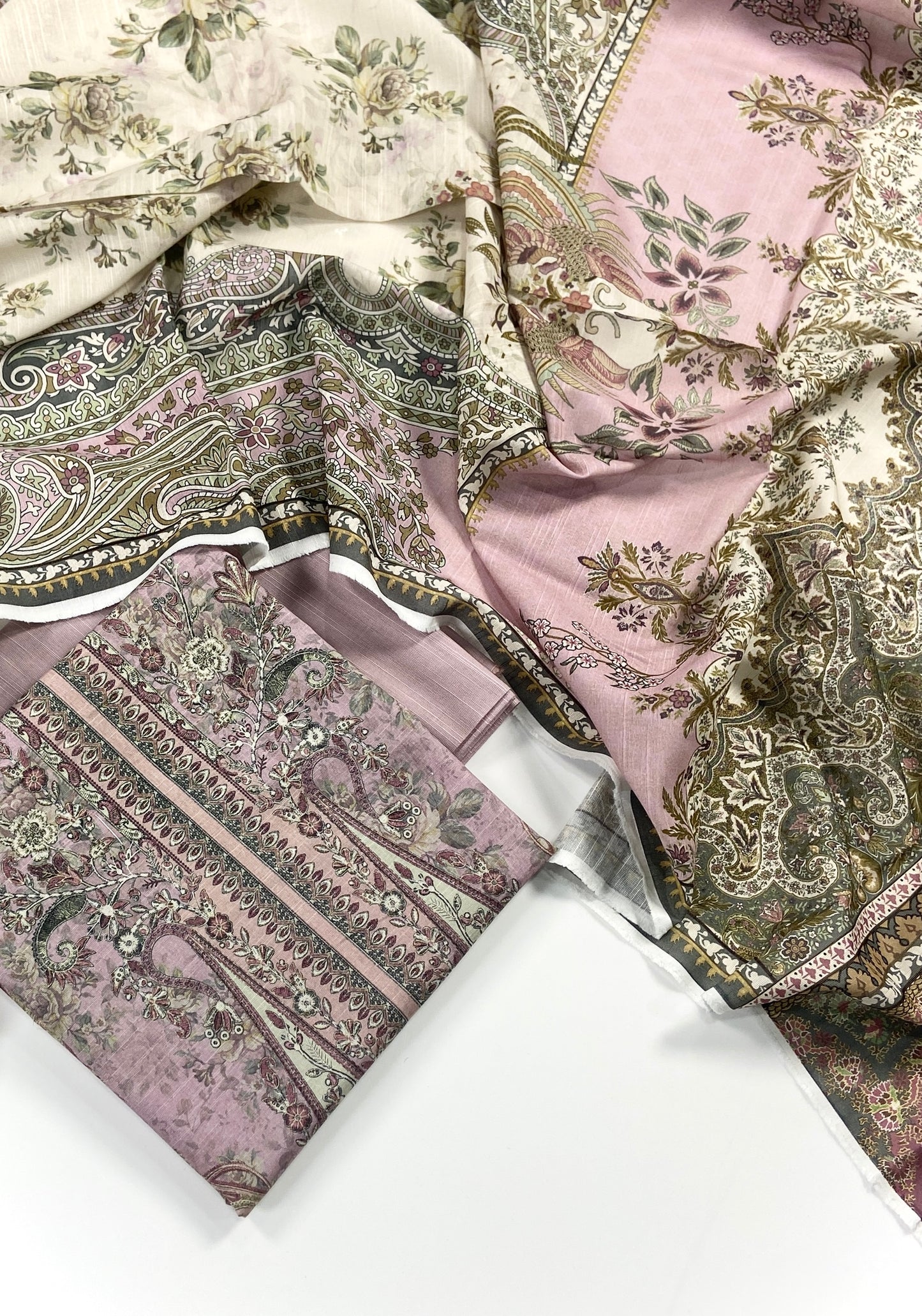 Mausummery Digital Printed Khaddar 3PC