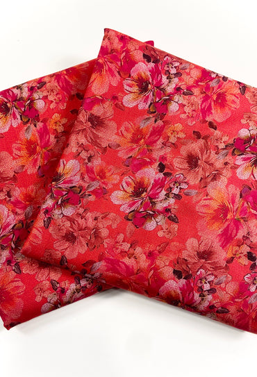 Anaya Noor Printed Dhanak Marina 2PC