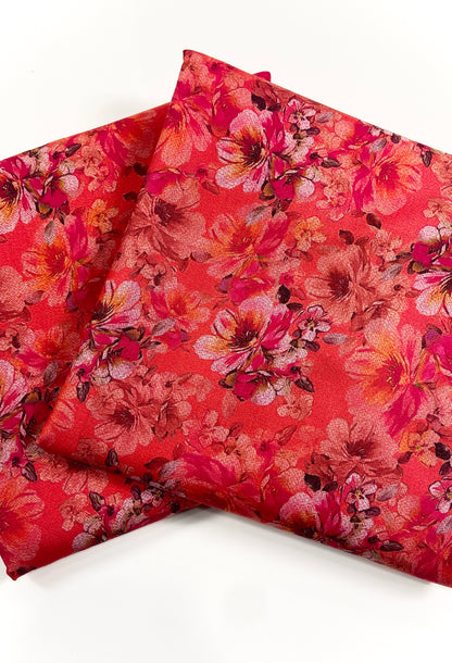 Anaya Noor Printed Dhanak Marina 2PC