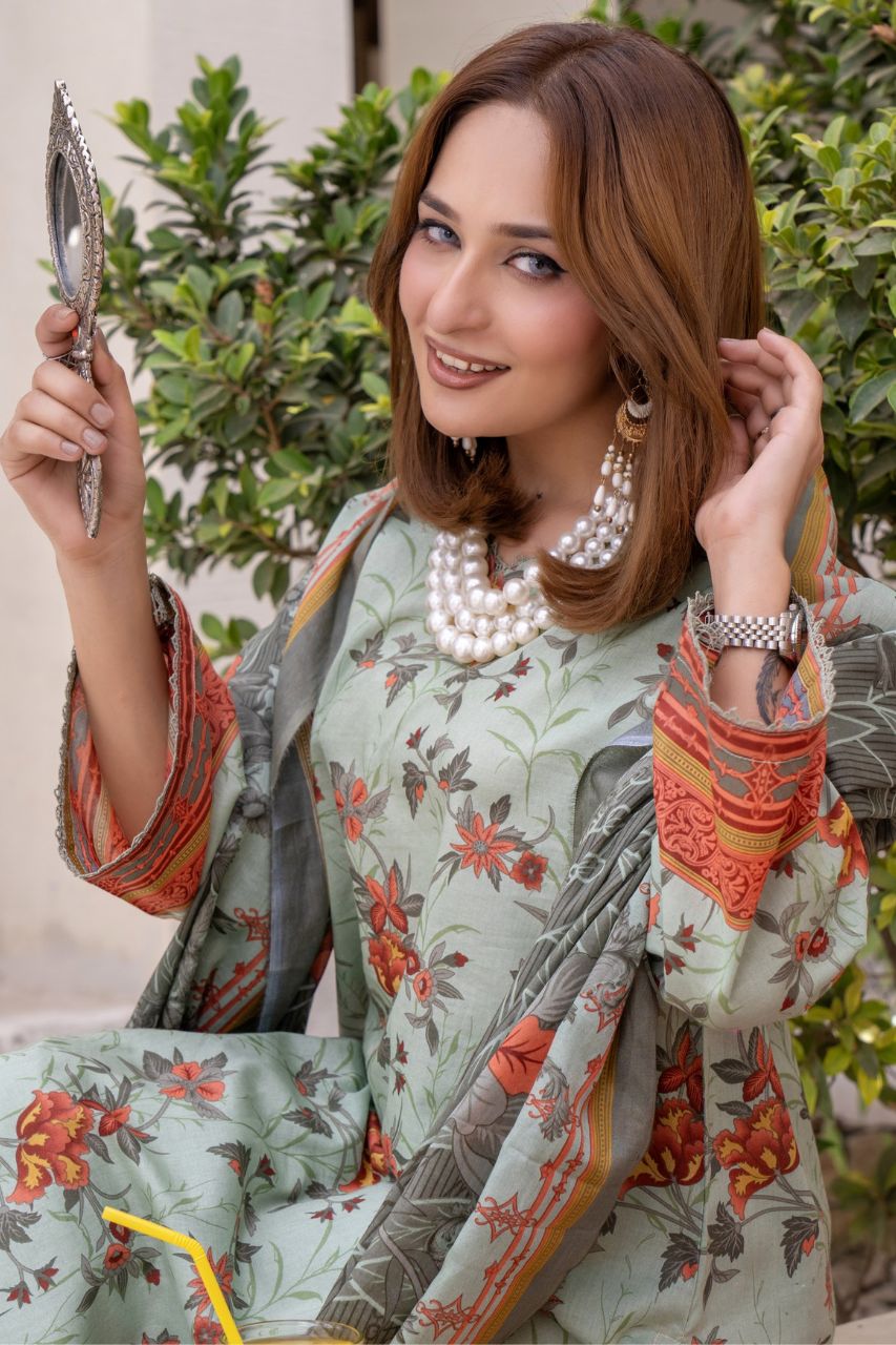 Janan Premium Printed Lawn 3PC