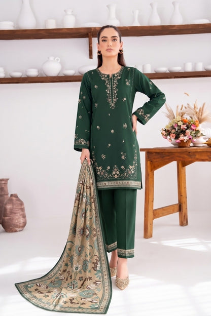 Mannat By Shanaya Digital Printed Stone Linen 3PC