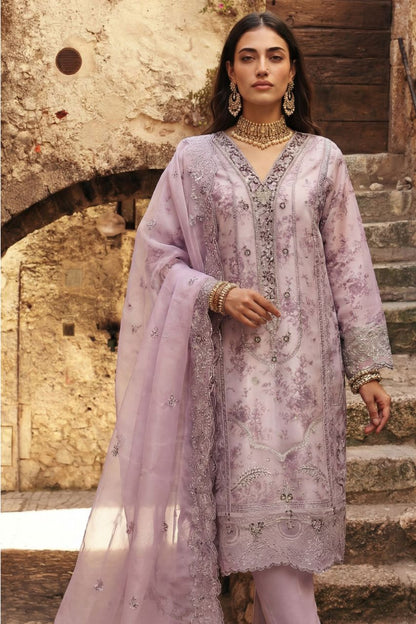 Aira By Dressline Semi-Stitched | Organza