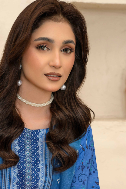Esha Eshal by Bin Ilyas Premium Printed Viscose 3PC