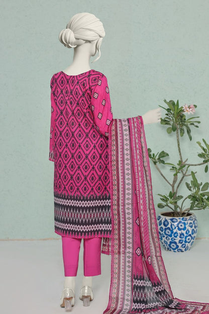 MTJ Premium Printed Lawn 3PC