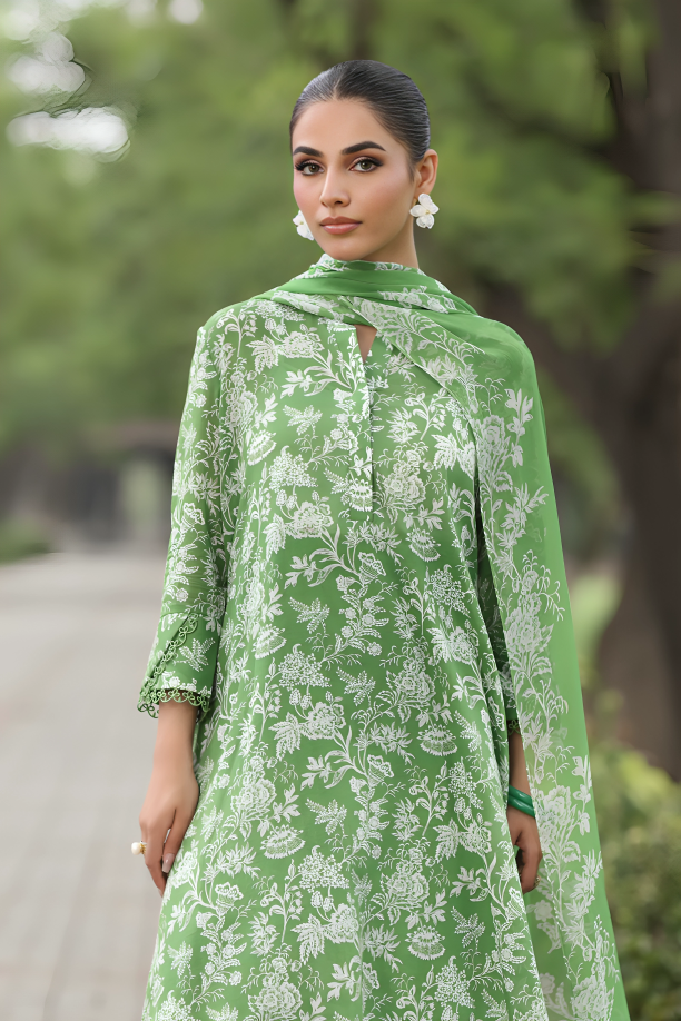 Bareeza Printed Khaddar 3PC