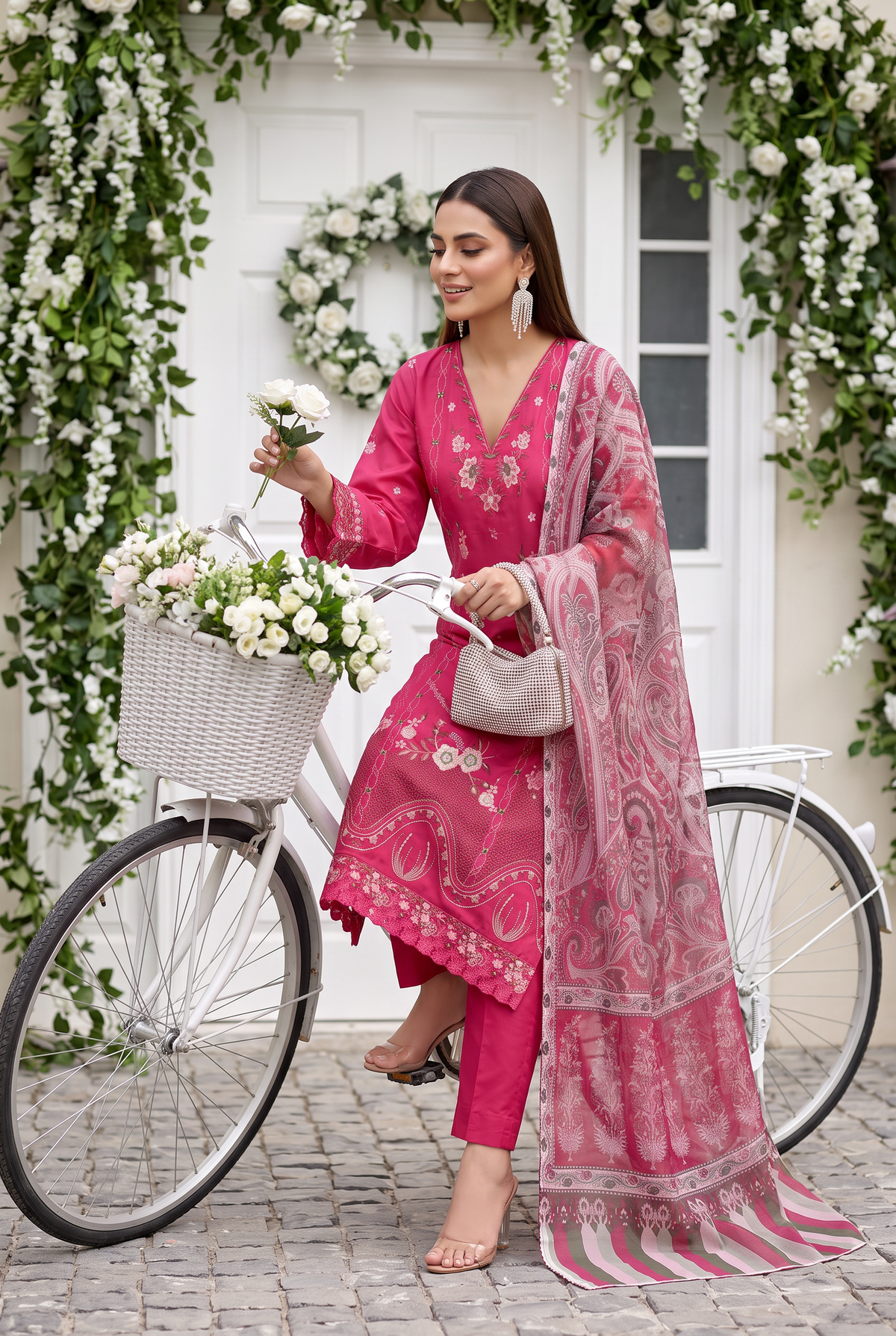 Kehkashan By Anaya Noor Fully Emb Viscose 3PC