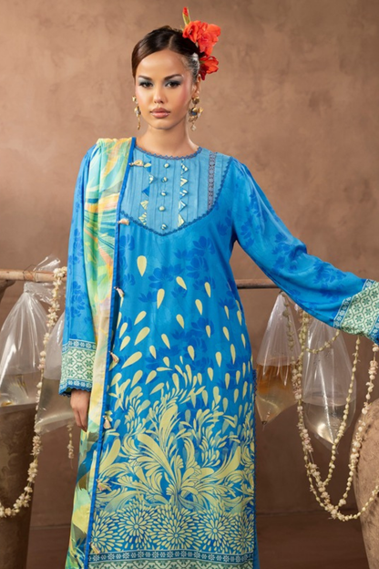 Paltar Premium Marina Printed 3PC