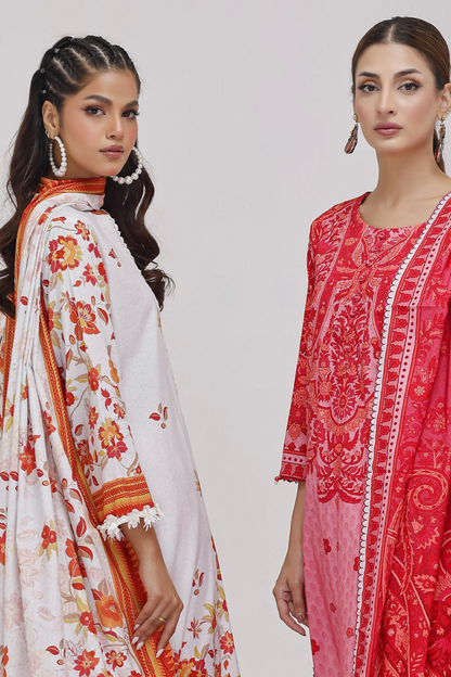 Salina Digital Printed Linen 3PC