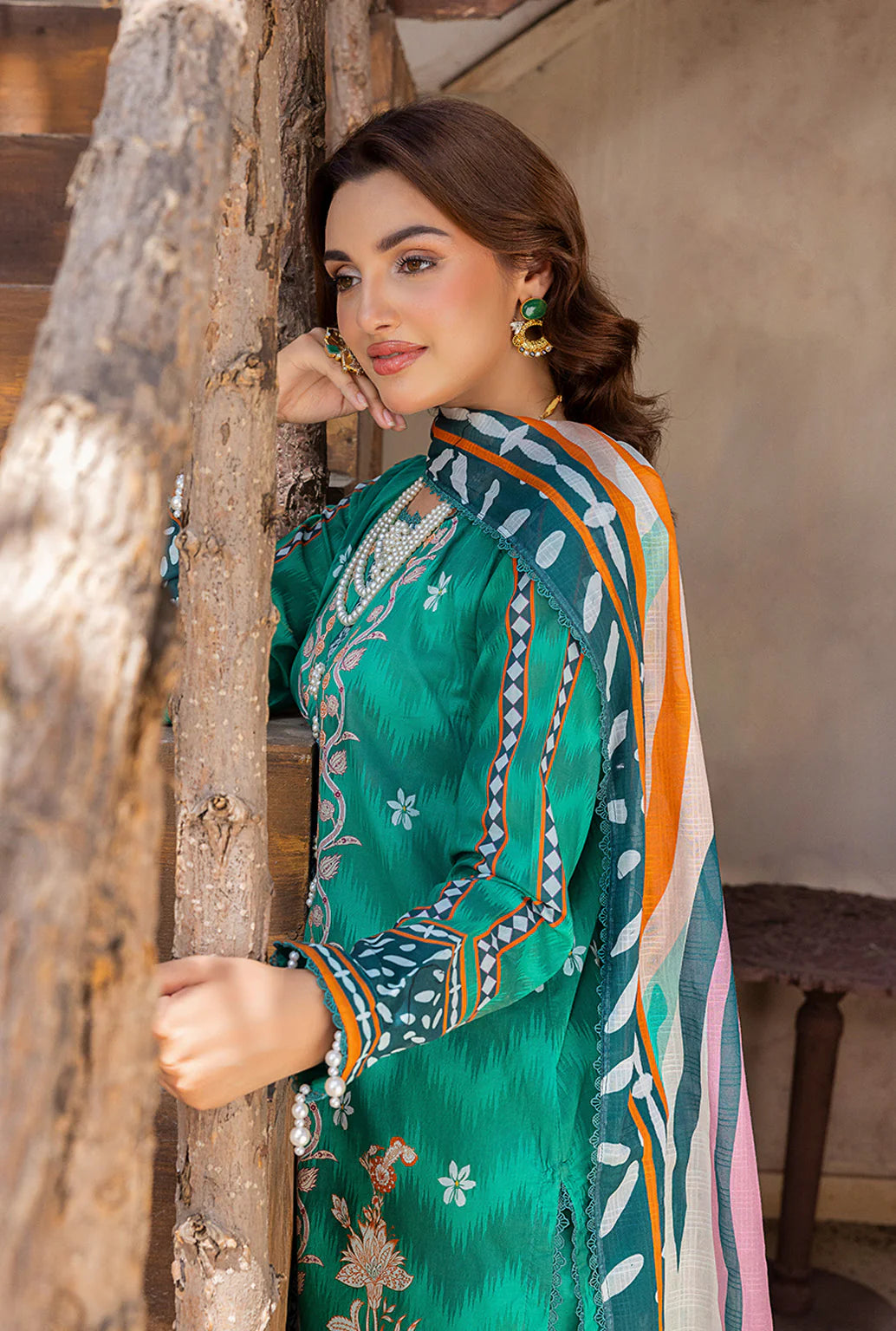 Naqsh Luxury Printed Lawn 3-PC