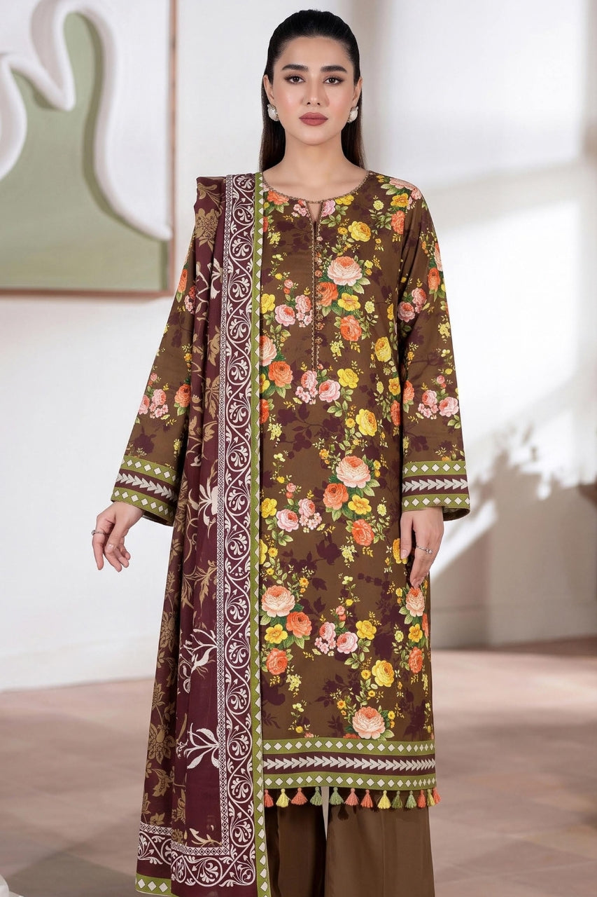 Mashaim Digital Printed Linen 3PC