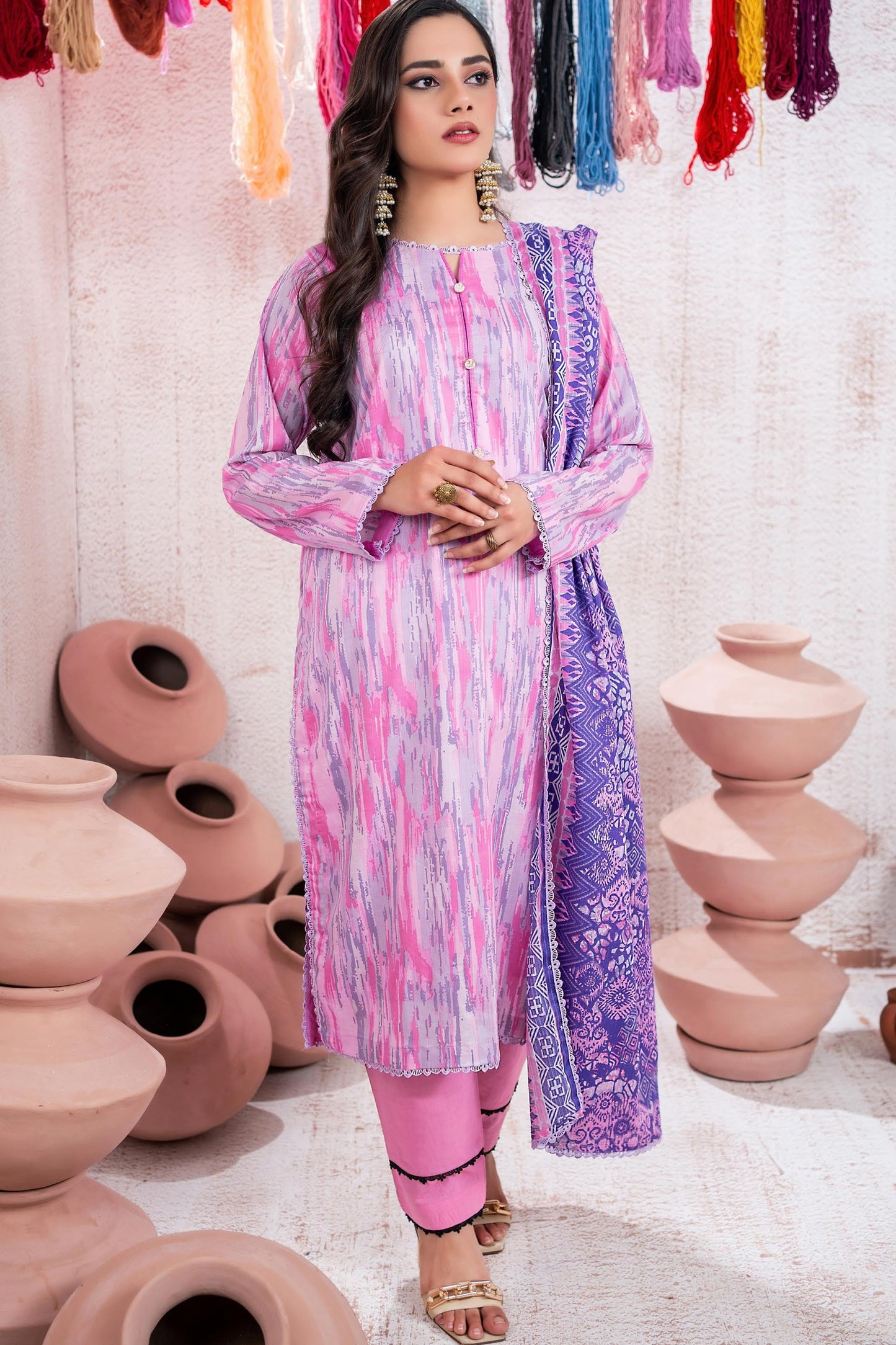 Zesh Printed Lawn 3-PC
