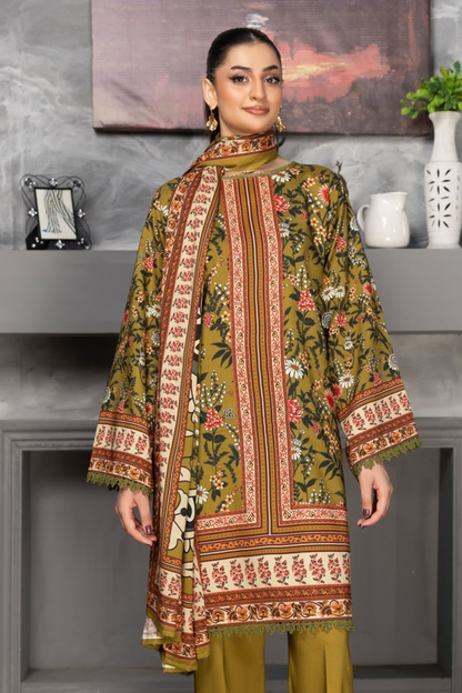 Rang Preet Digital Printed Linen 3PC