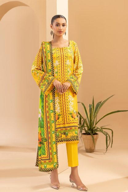 Motifz Premium Printed Linen 3PC
