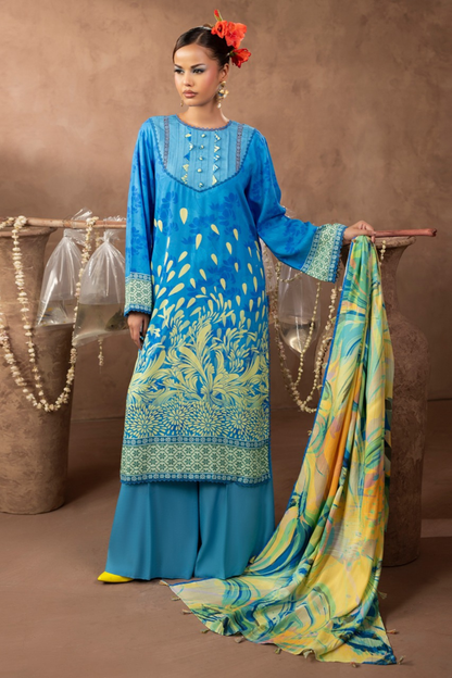 Paltar Premium Marina Printed 3PC