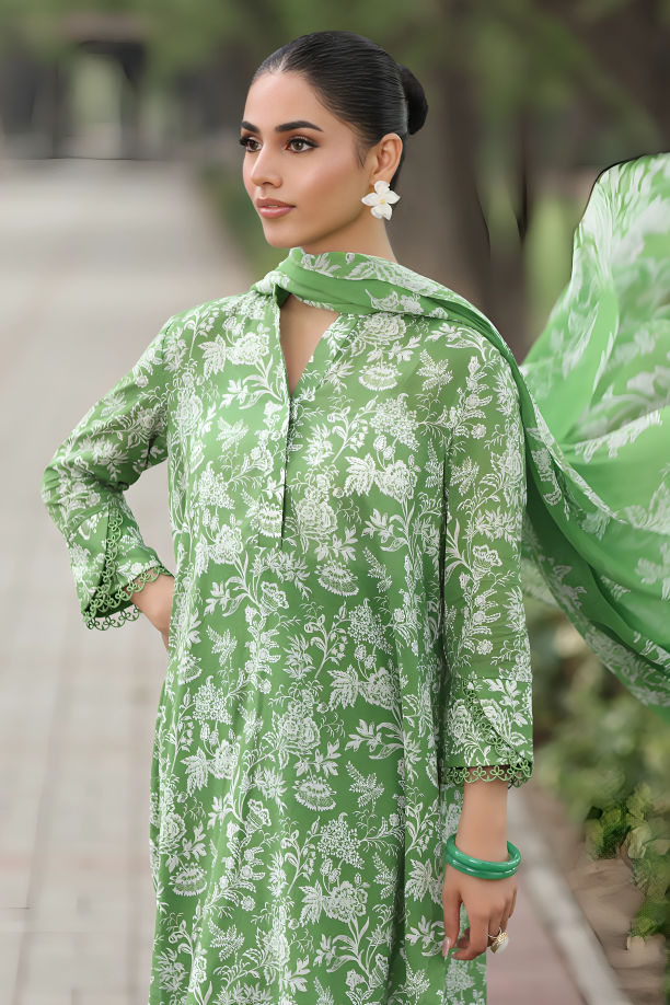 Bareeza Printed Khaddar 3PC