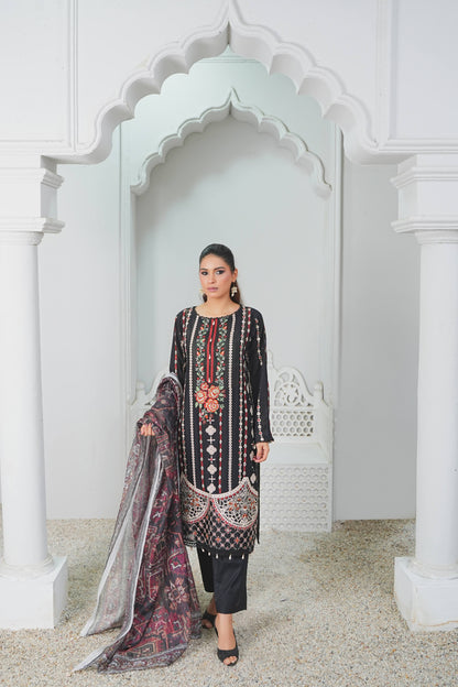 Silk & Stories Luxury Heavy Embroidered 3PC