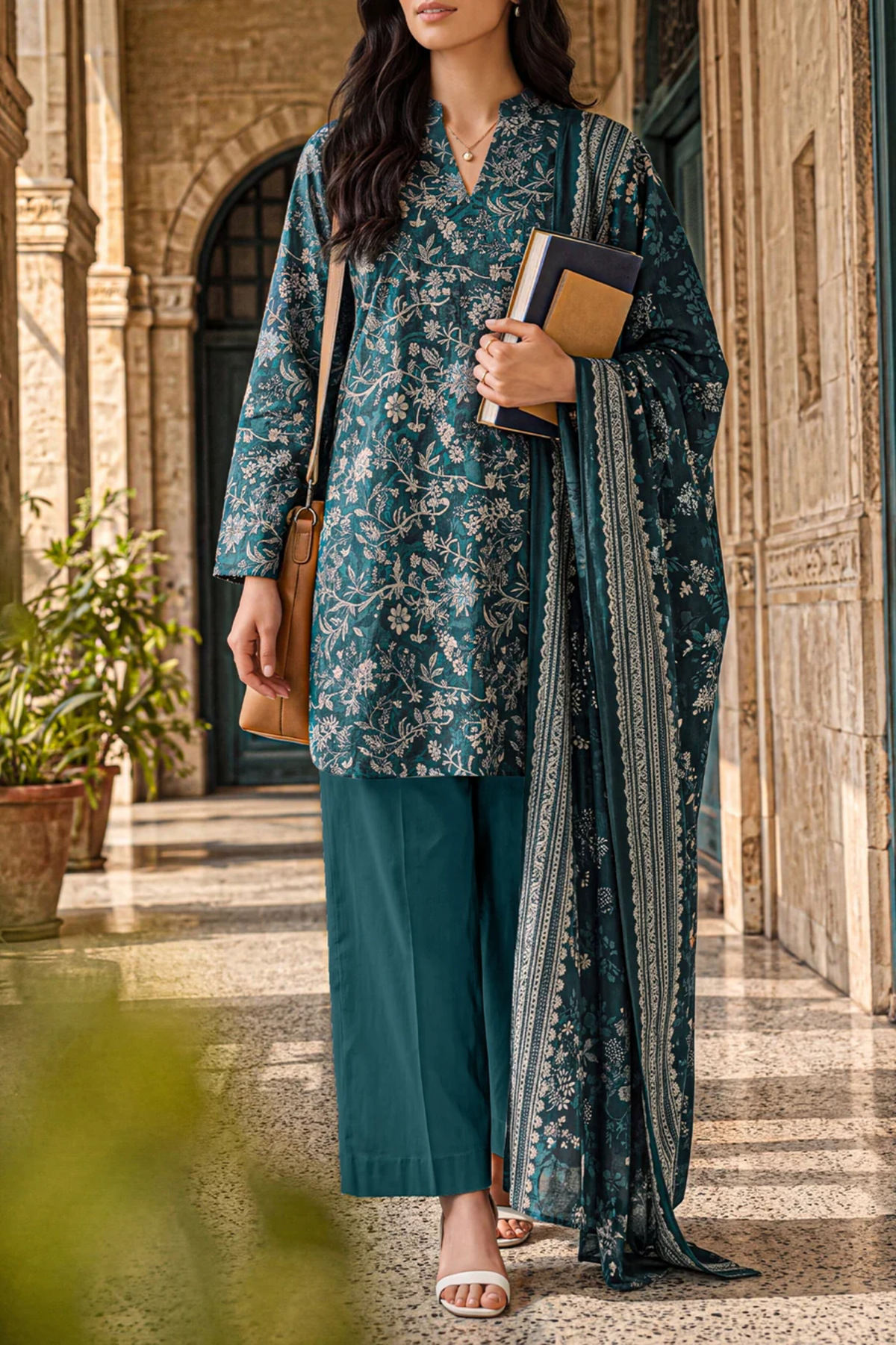 Saya Premium Printed Khaddar 3PC