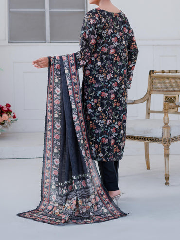 Mawra Essential Printed Khaddar 3PC