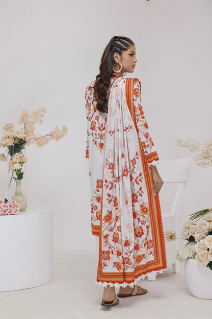Salina Digital Printed Linen 3PC