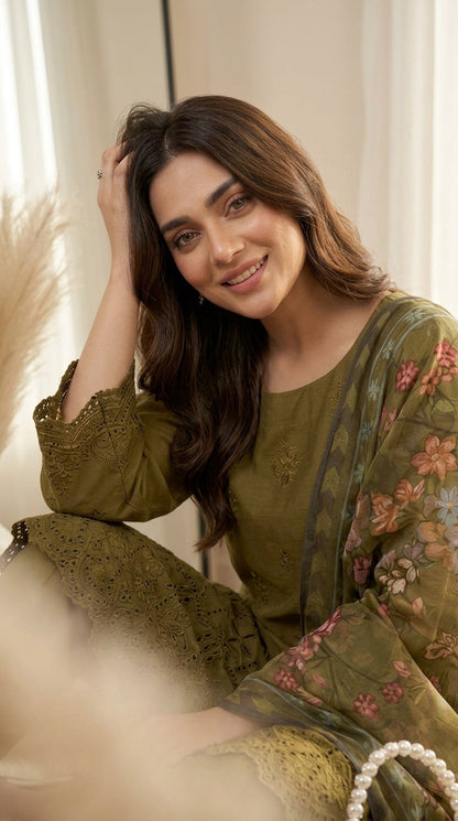 Dream Stone By Anaya Noor Full Heavy Emb Viscose 3PC