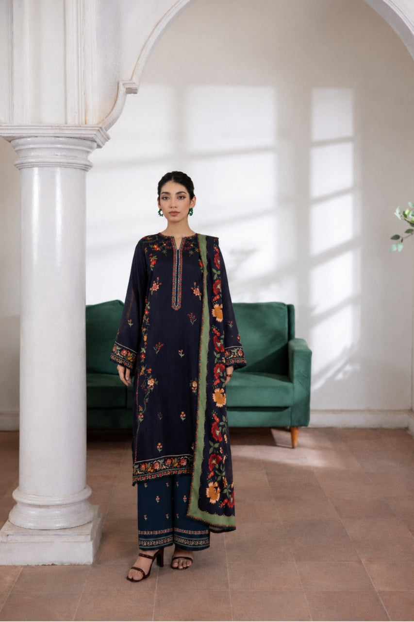 Maira By Shanaya Digital Printed Cambric Cotton 3PC