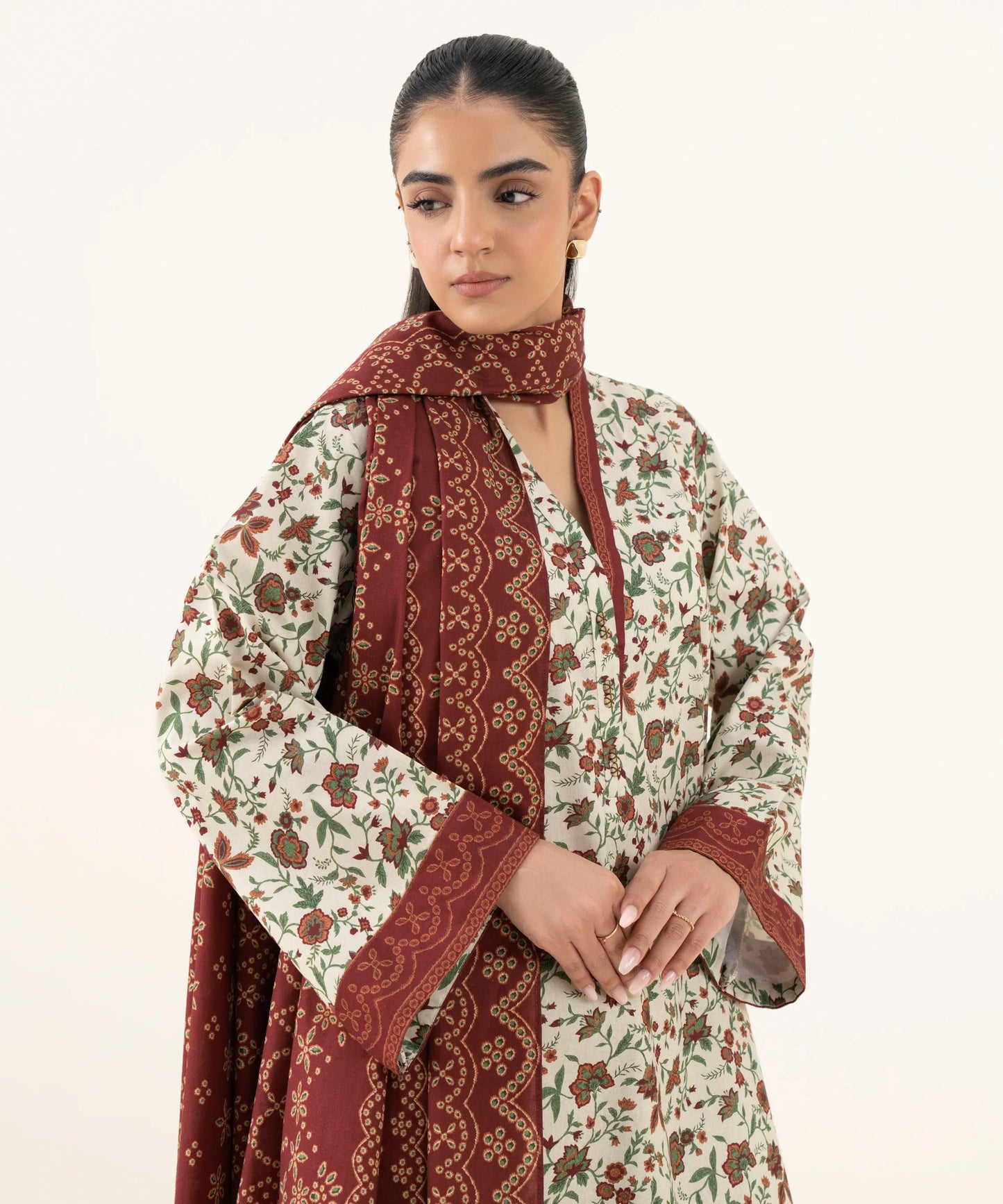 Sapphire Daily Digital Printed Lawn 3PC