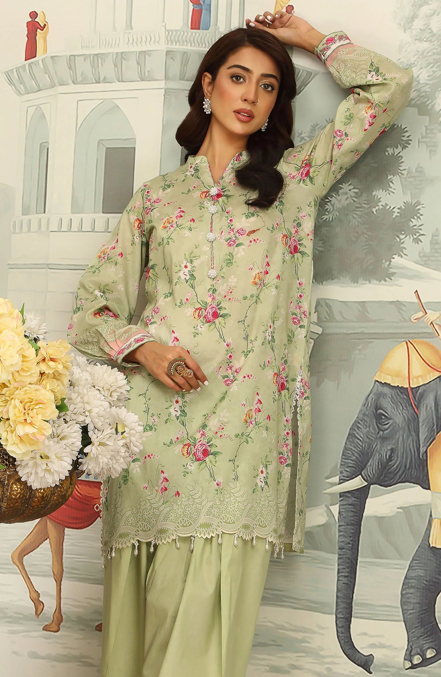 Mausummery Digital Printed Lawn 3PC