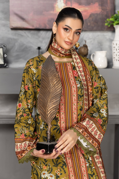 Rang Preet Digital Printed Linen 3PC