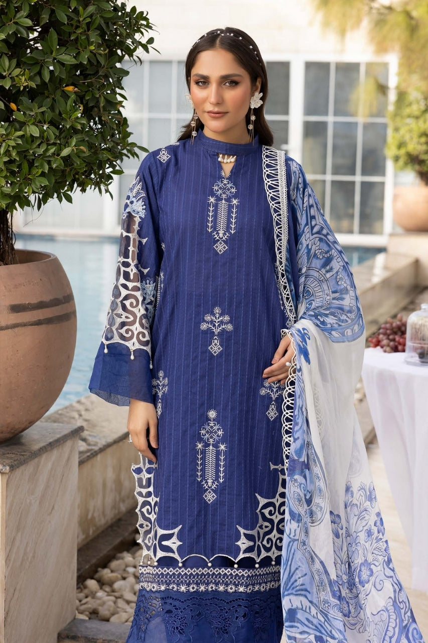 Nuri | Safa Noor Luxury Lawn | 3PC