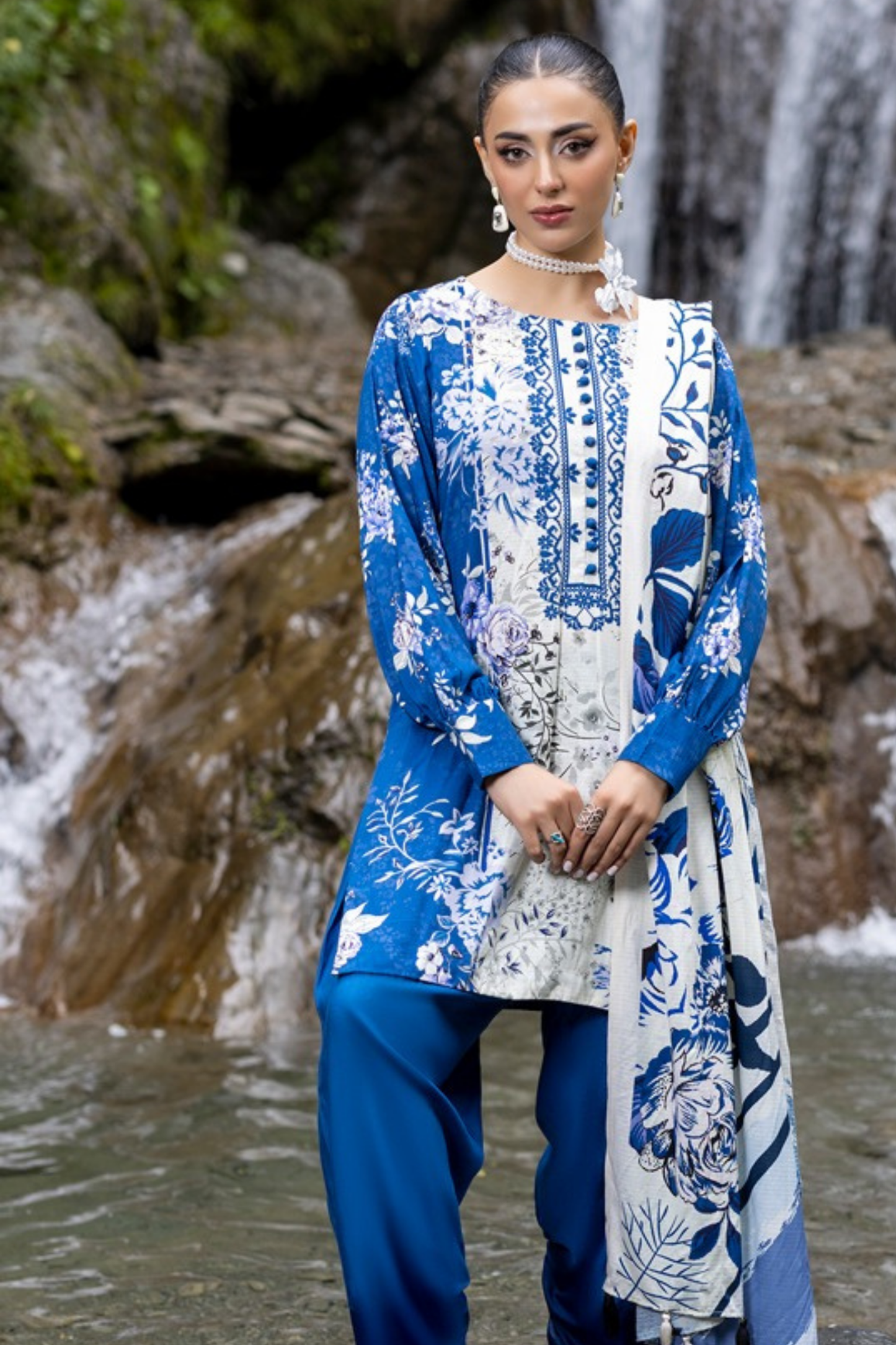 Rang-E-Gul By Paltar Printed Viscose 3PC