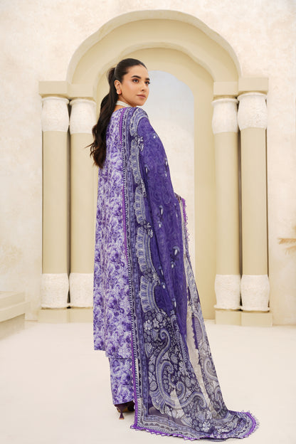 Jashn-e-Baharan By Anaya Noor Emb & Digital Printed Lawn 3PC