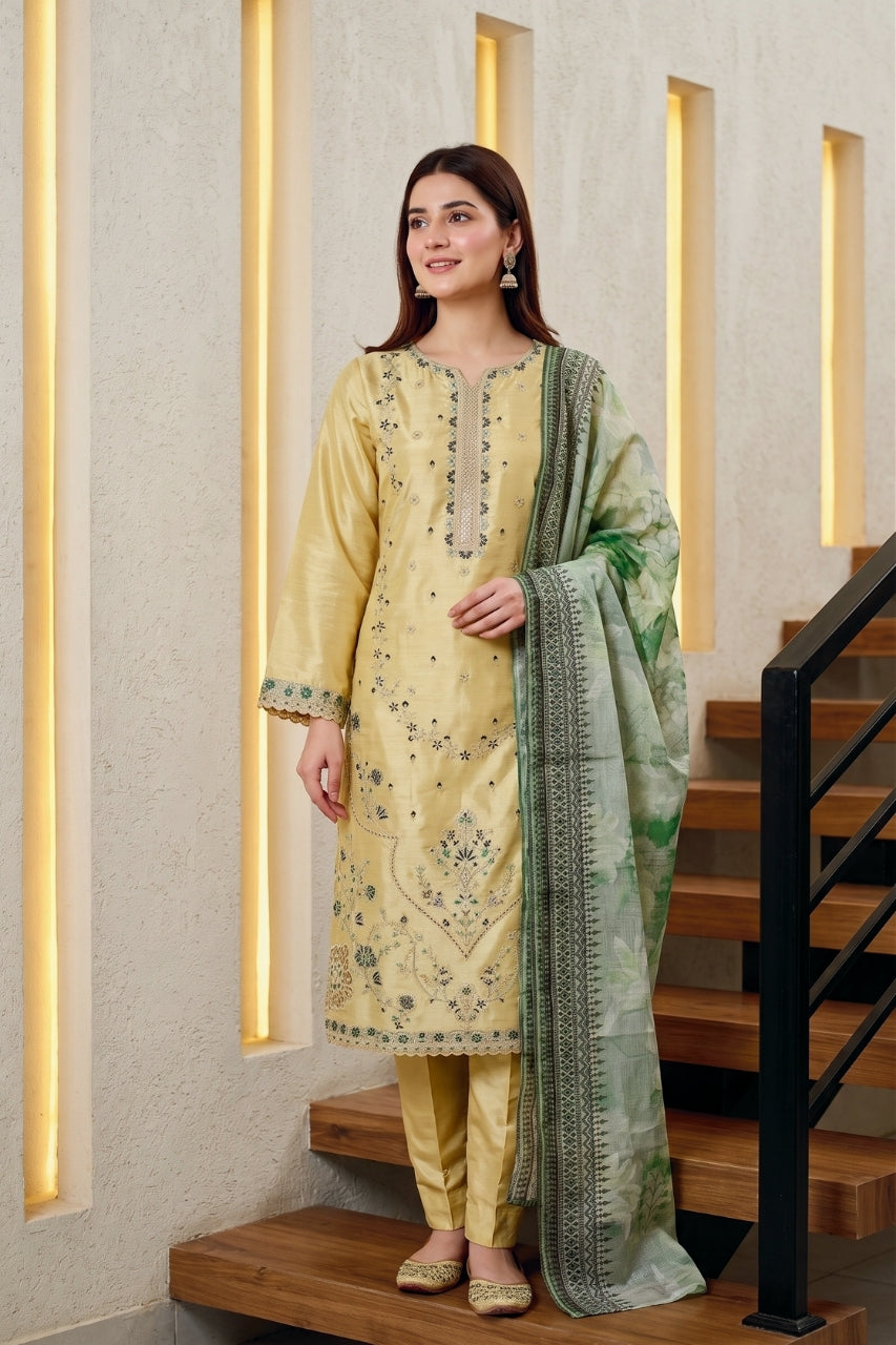 Serosia By Tawakkal  Viscose Grip 3PC