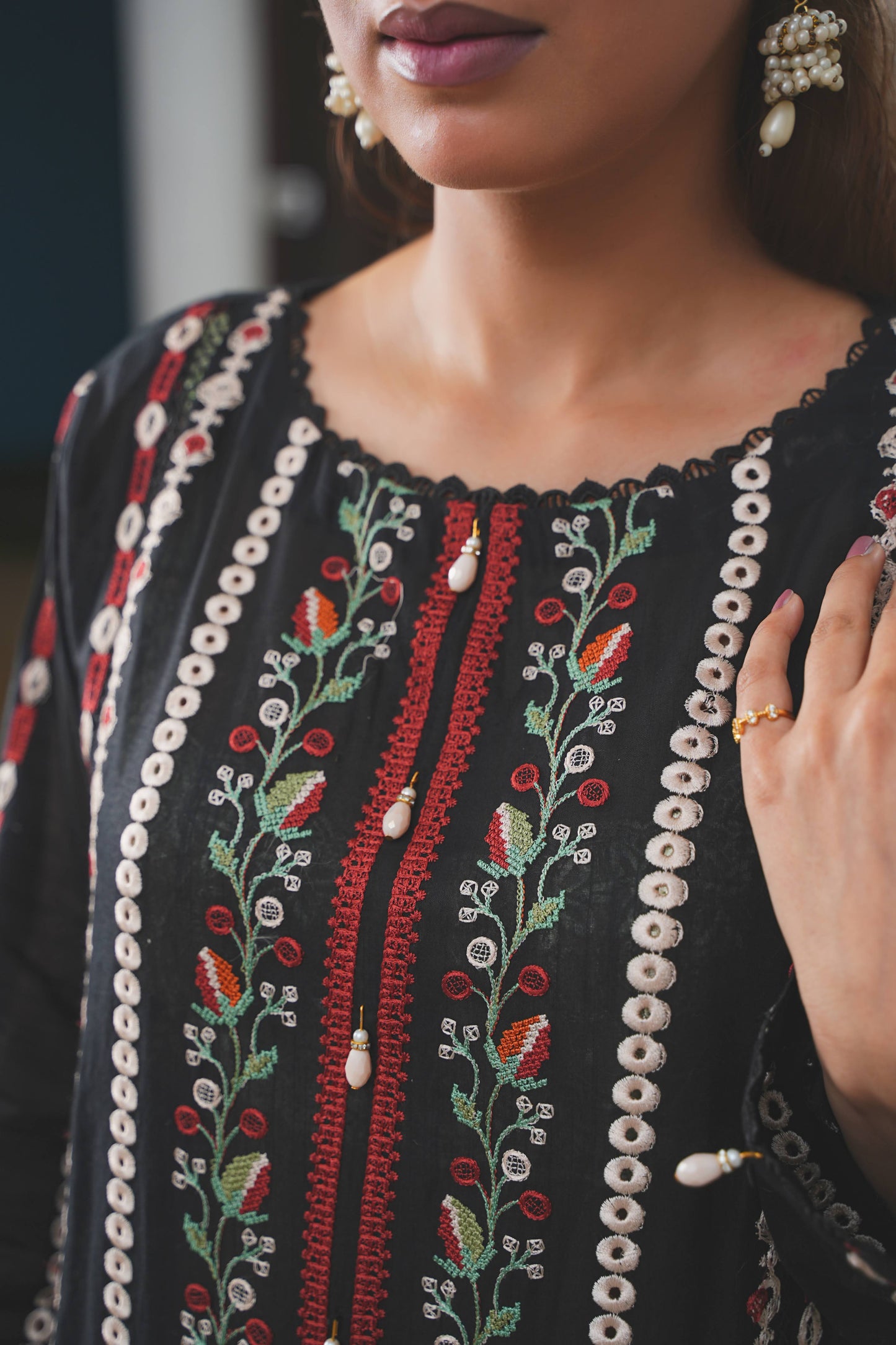 Silk & Stories Luxury Heavy Embroidered 3PC