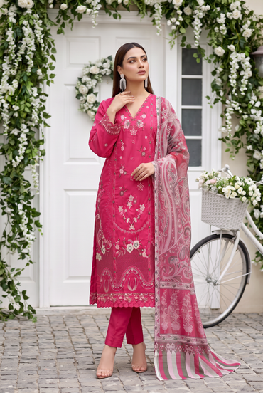 Kehkashan By Anaya Noor Fully Emb Viscose 3PC