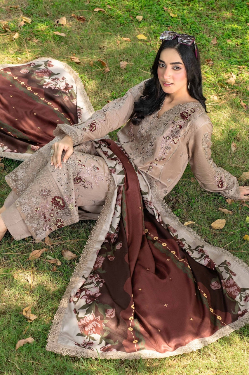 Falak By Feroza Luxury Embroidered Staple 3PC