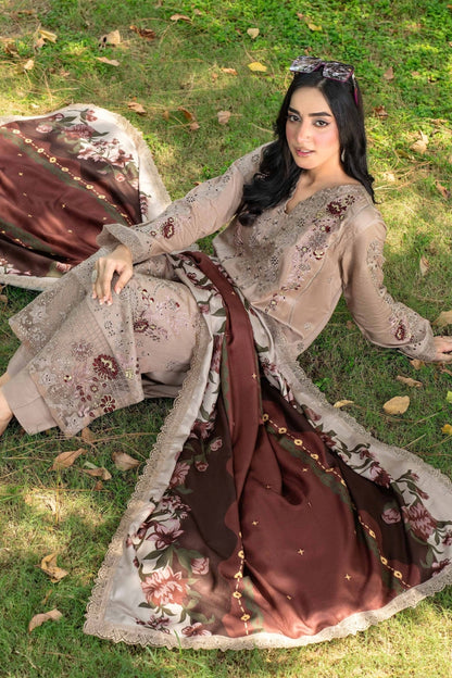 Falak By Feroza Luxury Embroidered Staple 3PC