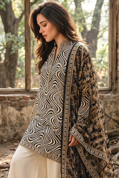 Zesh Digital Printed Khaddar 3PC