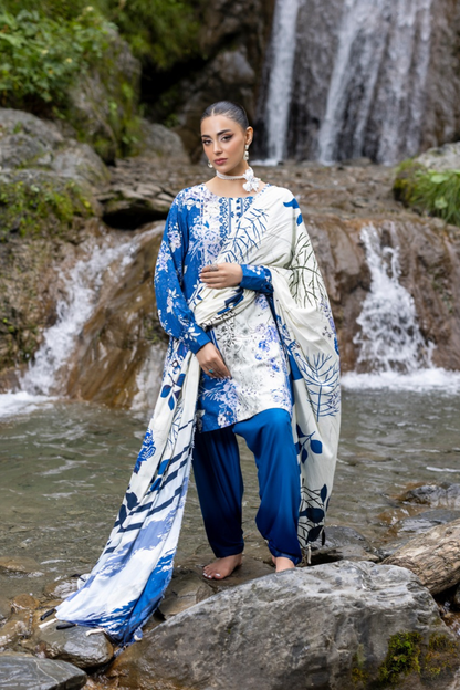 Rang-E-Gul By Paltar Printed Viscose 3PC